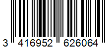 Barcode 3416952626064