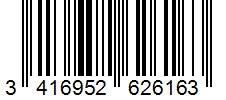 Barcode 3416952626163