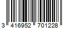 Barcode 3416952701228