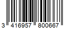 Barcode 3416957800667