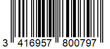 Barcode 3416957800797