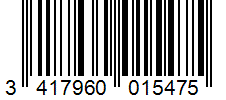 Barcode 3417960015475