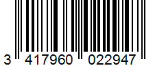 Barcode 3417960022947