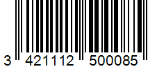 Barcode 3421112500085