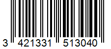 Barcode 3421331513040