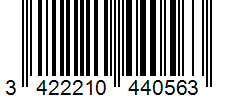 Barcode 3422210440563
