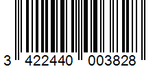 Barcode 3422440003828