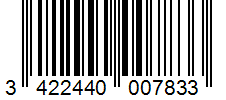 Barcode 3422440007833