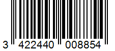 Barcode 3422440008854