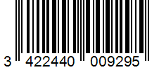 Barcode 3422440009295