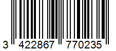 Barcode 3422867770235