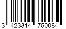 Barcode 3423314750084