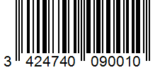 Barcode 3424740090010