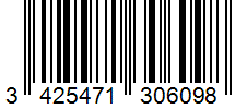 Barcode 3425471306098