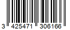 Barcode 3425471306166