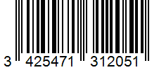 Barcode 3425471312051