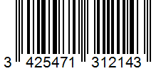 Barcode 3425471312143