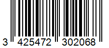 Barcode 3425472302068