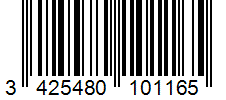 Barcode 3425480101165