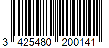 Barcode 3425480200141
