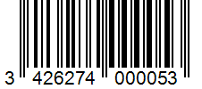 Barcode 3426274000053