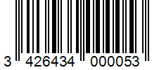 Barcode 3426434000053