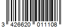 Barcode 3426620011108