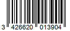 Barcode 3426620013904