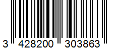 Barcode 3428200303863