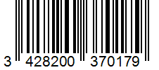 Barcode 3428200370179