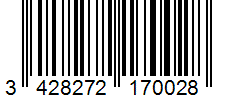 Barcode 3428272170028