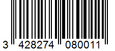 Barcode 3428274080011