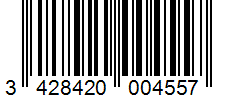 Barcode 3428420004557