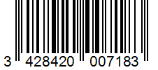 Barcode 3428420007183