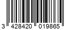 Barcode 3428420019865
