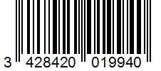 Barcode 3428420019940