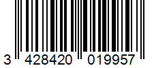 Barcode 3428420019957