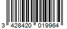 Barcode 3428420019964