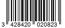 Barcode 3428420020823