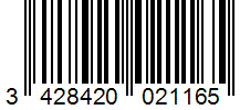 Barcode 3428420021165