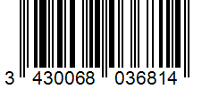 Barcode 3430068036814