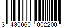 Barcode 3430660002200