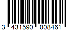 Barcode 3431590008461