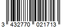 Barcode 3432770021713