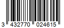 Barcode 3432770024615