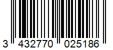 Barcode 3432770025186