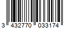 Barcode 3432770033174