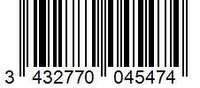 Barcode 3432770045474