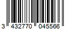 Barcode 3432770045566