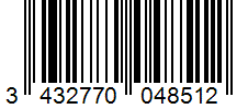 Barcode 3432770048512